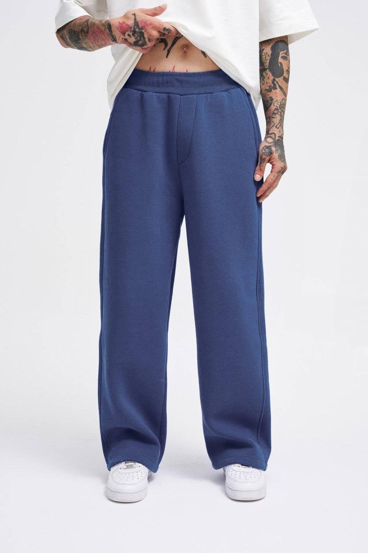 شلوار گرمکن مردانه گشاد قرمز