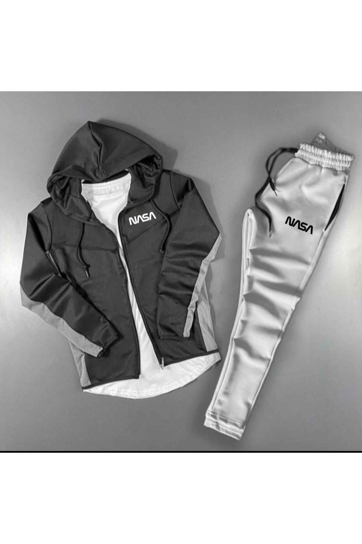 ست لباس ورزشی یقه اسکوبا پولو مشکی