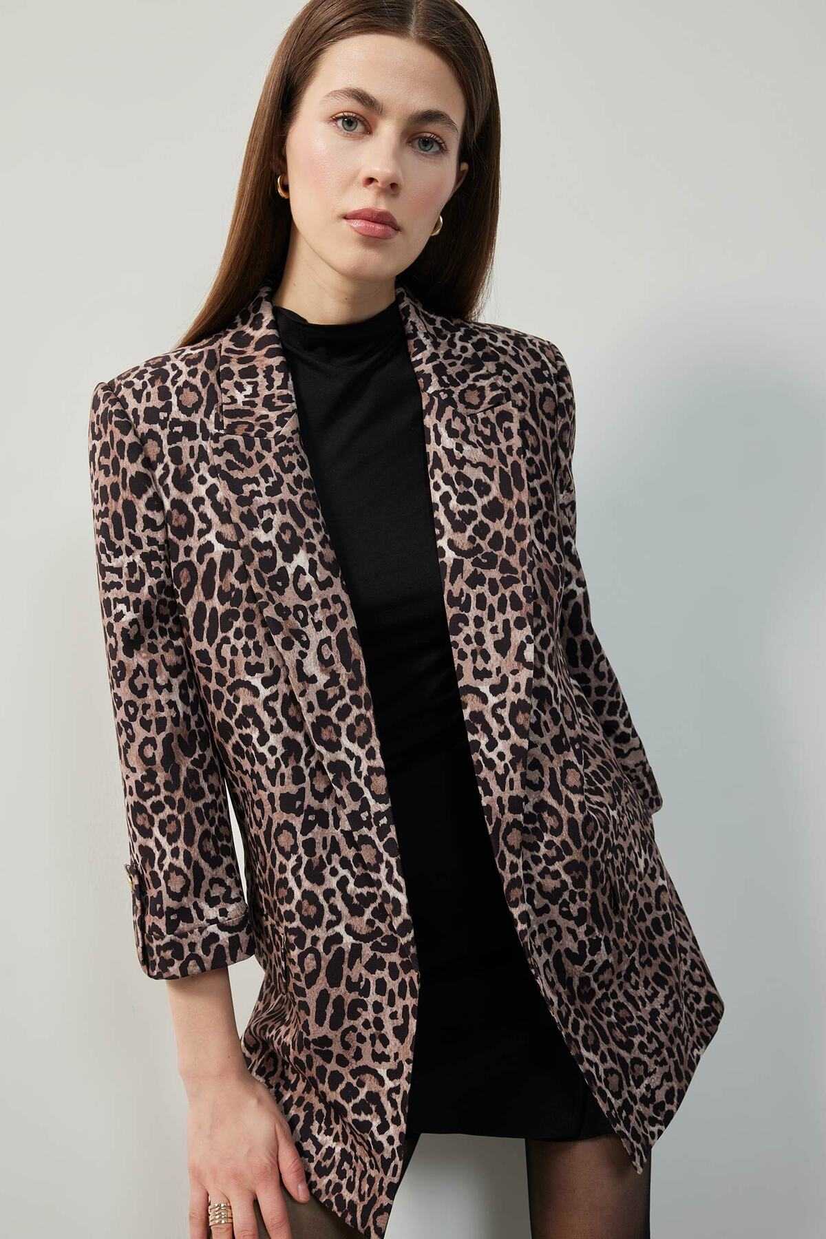 ژاکت Blazer الگوی الگوی معمولی مناسب