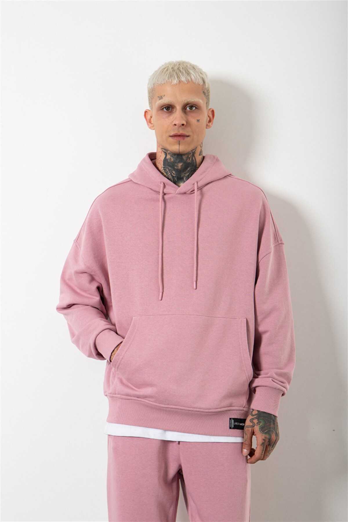 سویشرت مردانه ساده و غیر راشد داستی رز