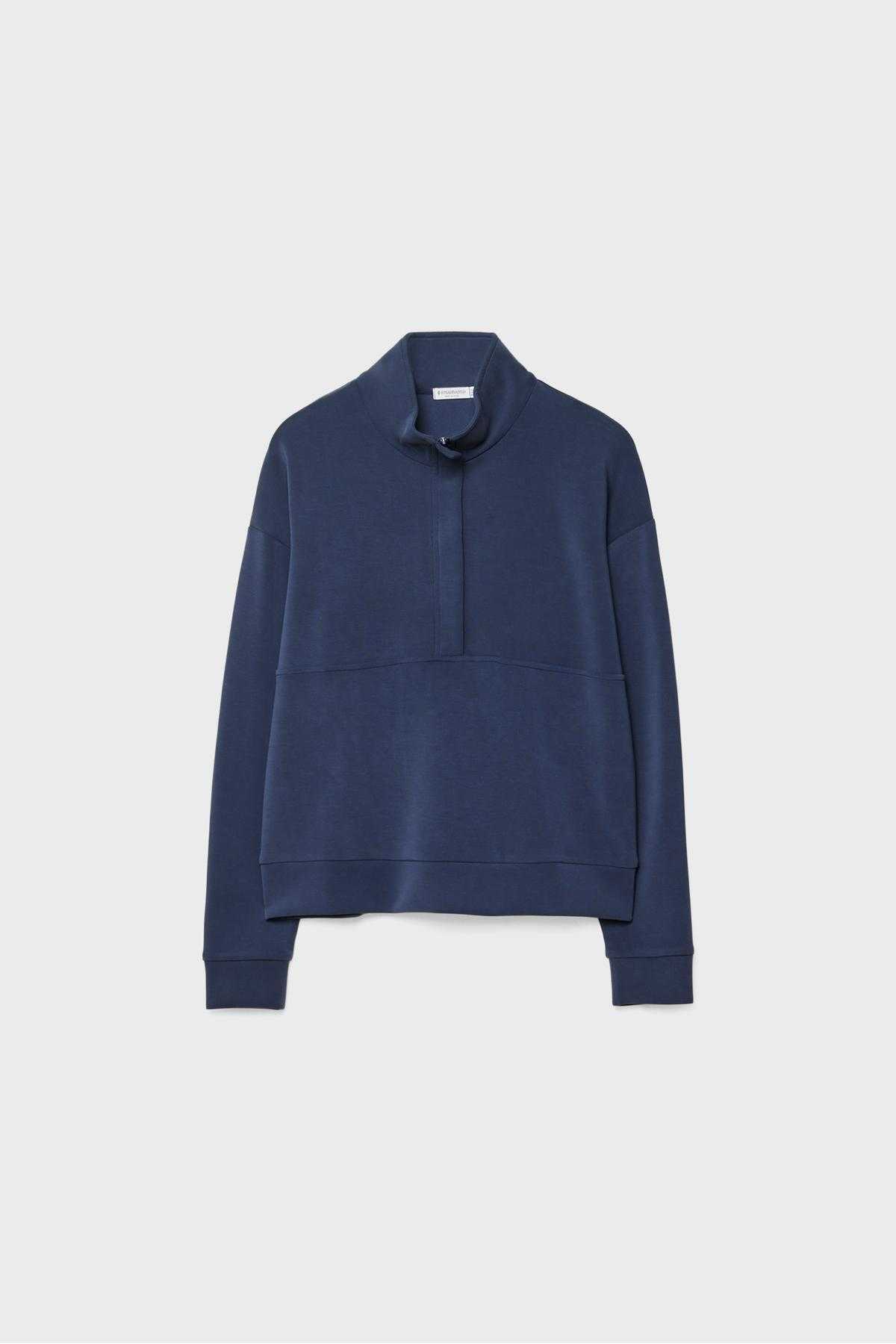 سویشرت نرم و زیپ دار