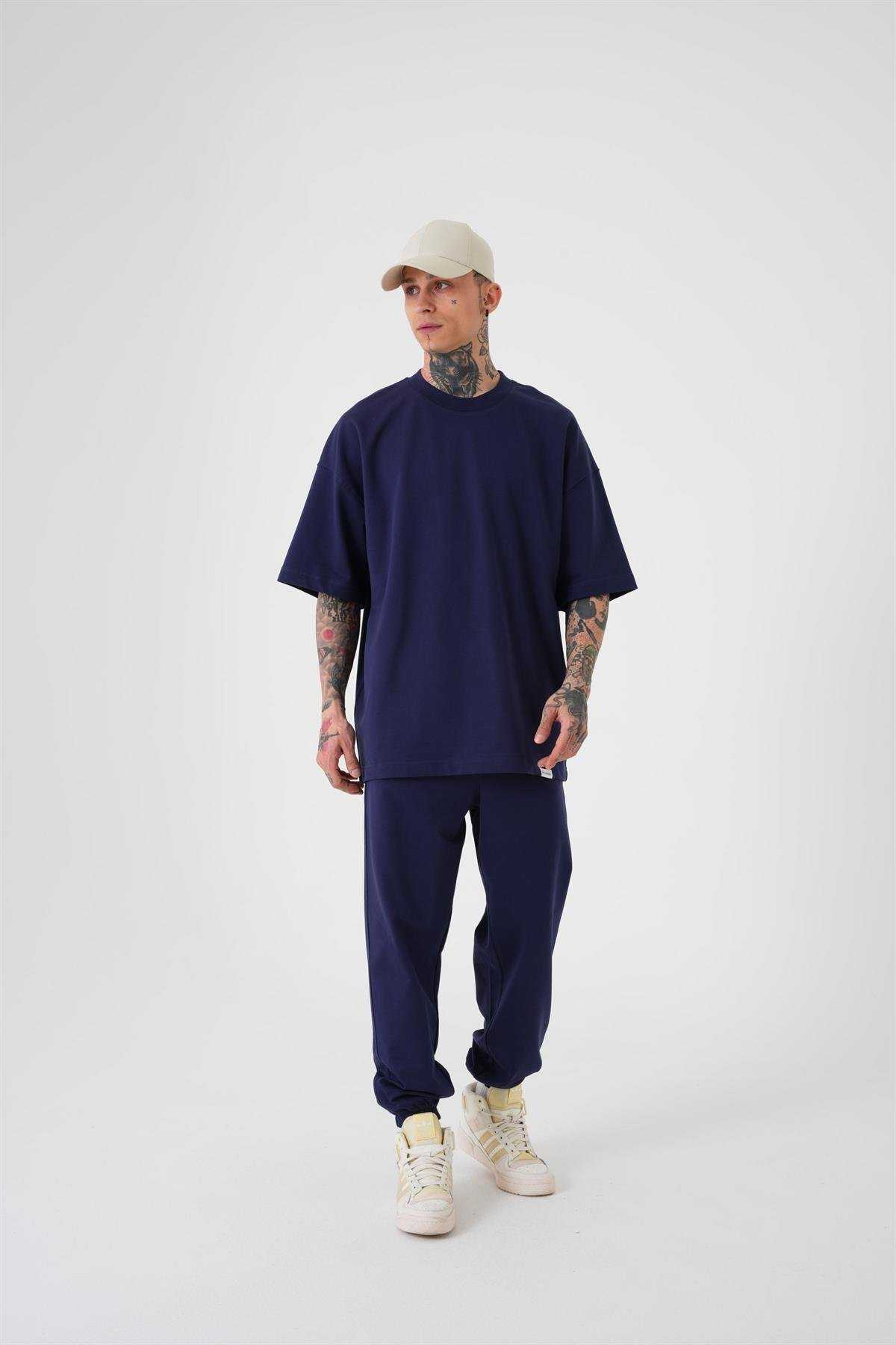 شلوار ورزشی ساده مردانه نارنجی جوگر