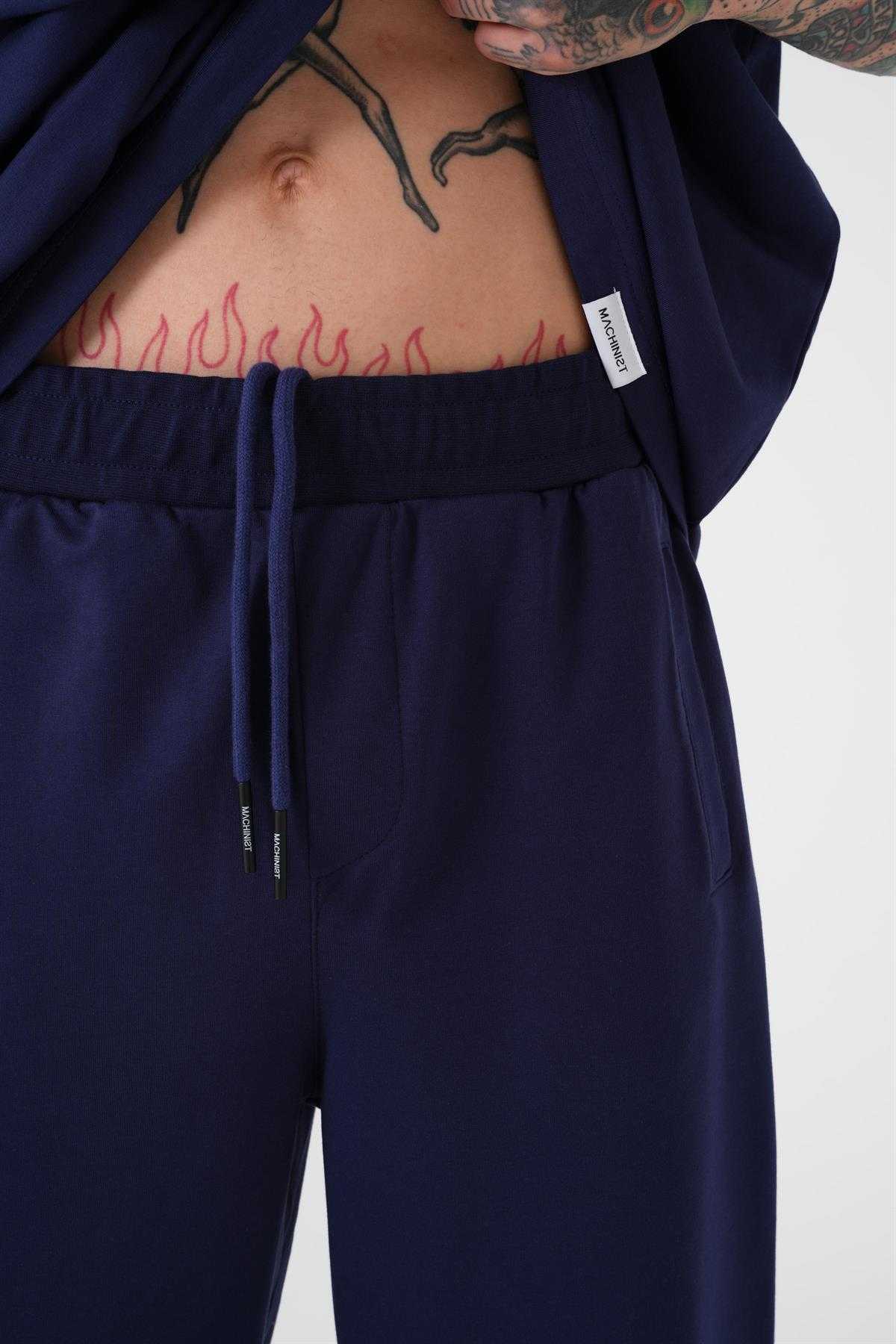 شلوار ورزشی ساده مردانه نارنجی جوگر