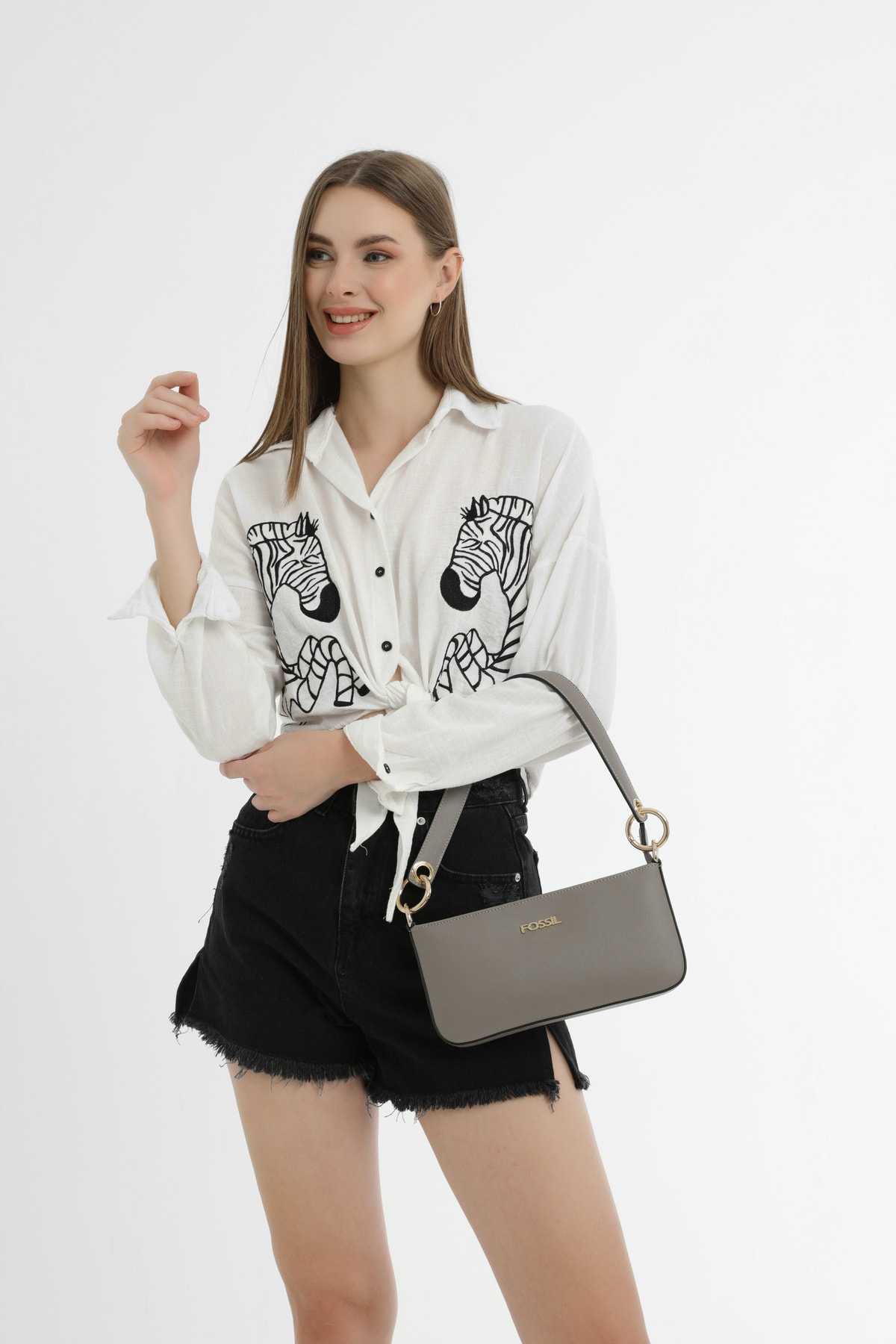 کیف شانه زنانه سنگ شنی