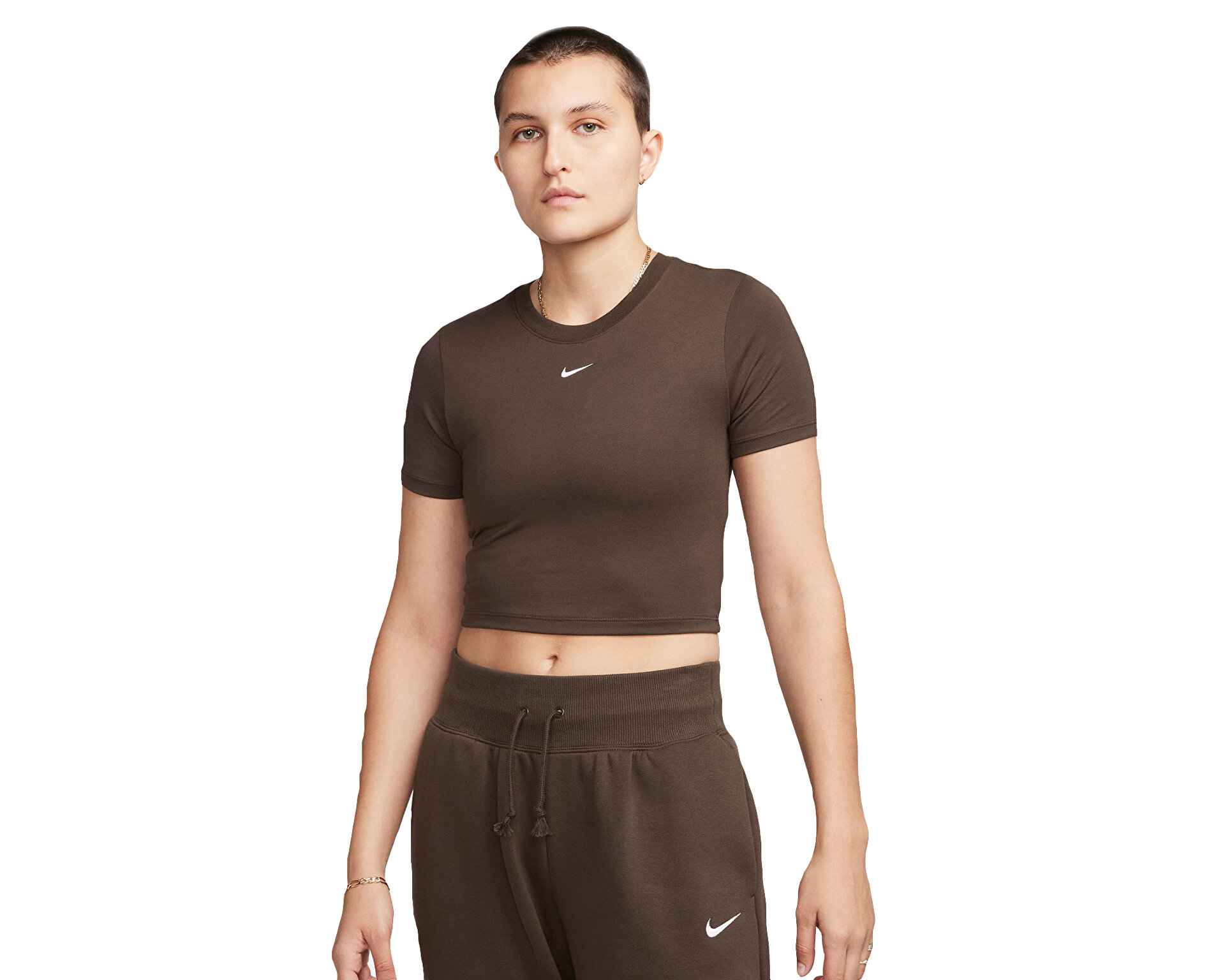 تیشرت راحتی باریک W Nsw Essntl Slm Crp