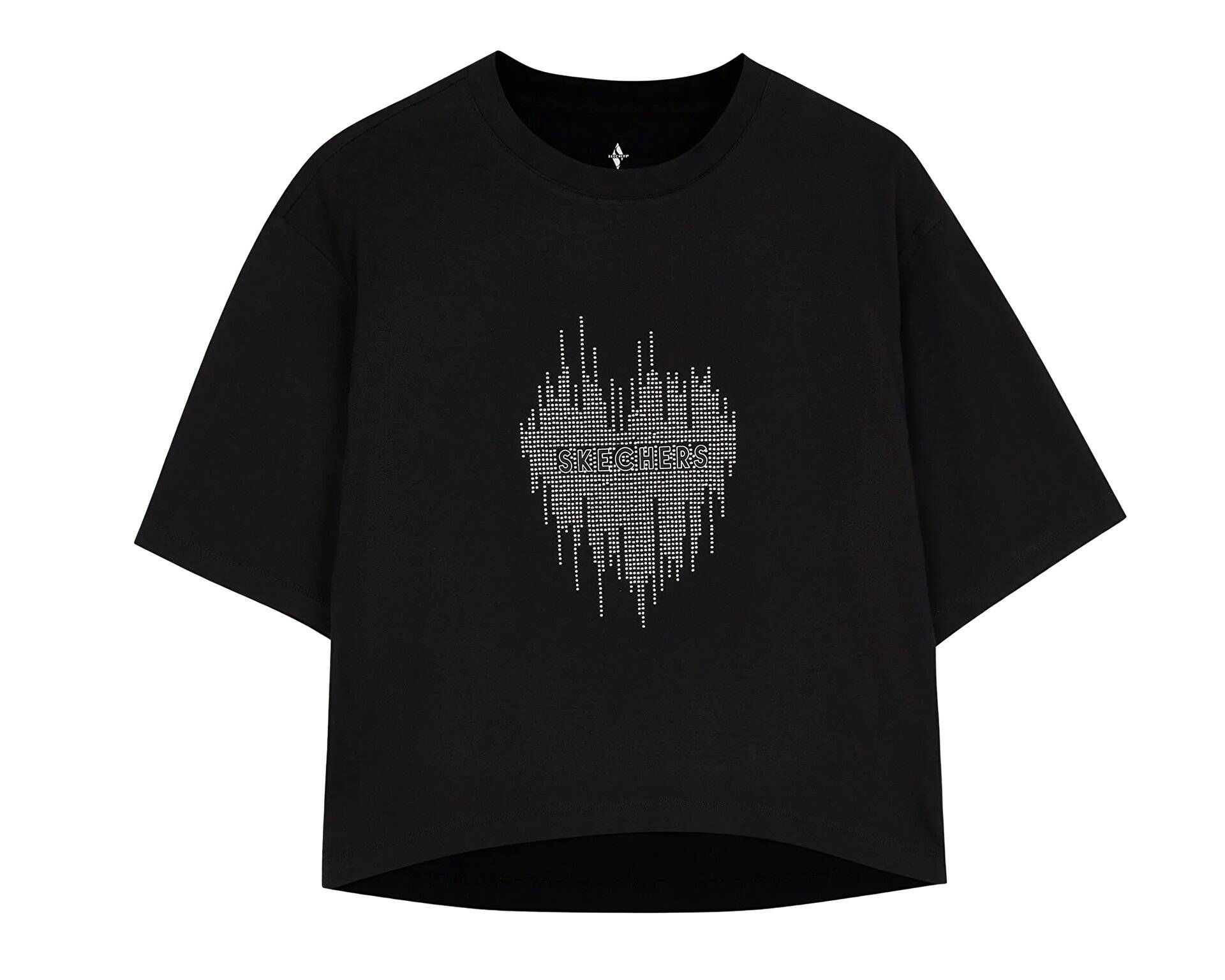 تیشرت روزانه W Graphic Tee Shiny Logo T-Shirt